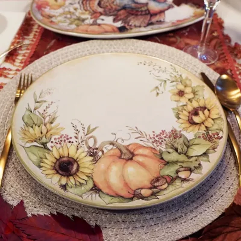 Certified International Autumn Breeze 4-pc. Earthenware Dinner Plate