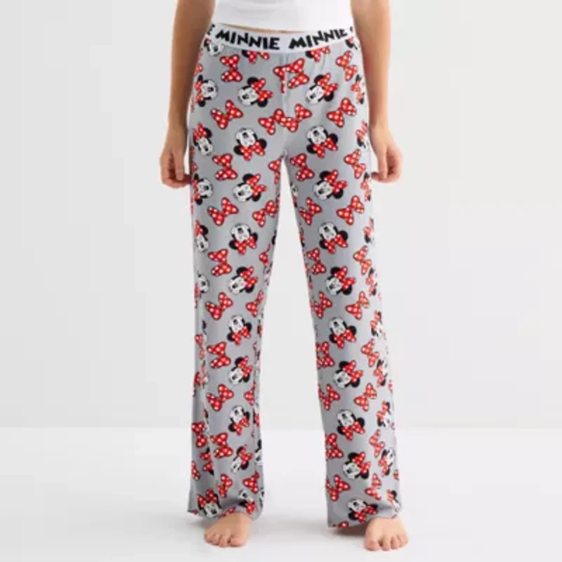 Disney Mjc Womens Easy-on + Easy-off Minnie Mouse Pajama Pants