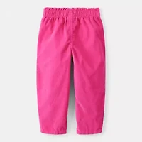 Carter's Toddler Girls Straight Relaxed Fit Pull-On Pant