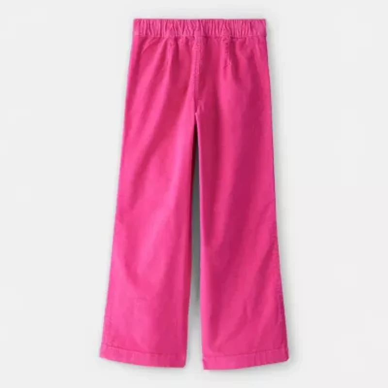 Carter's Little & Big Kid Girls Wide Leg Regular Fit Corduroy Pant