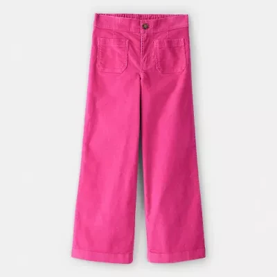 Carter's Little & Big Kid Girls Wide Leg Regular Fit Corduroy Pant