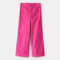 Carter's Little & Big Kid Girls Wide Leg Regular Fit Corduroy Pant