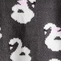 Carter's Toddler Girls Round Neck Long Sleeve Pullover Sweater