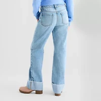Thereabouts Little & Big Kid Girls Wide Leg Jean