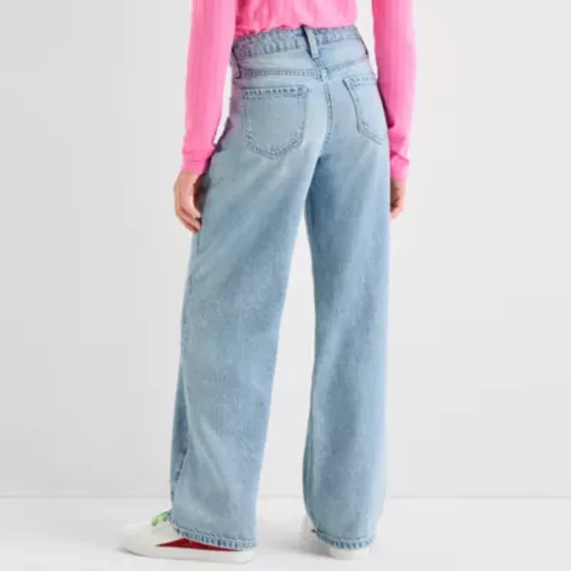 Thereabouts Little & Big Kid Girls Wide Leg Jean