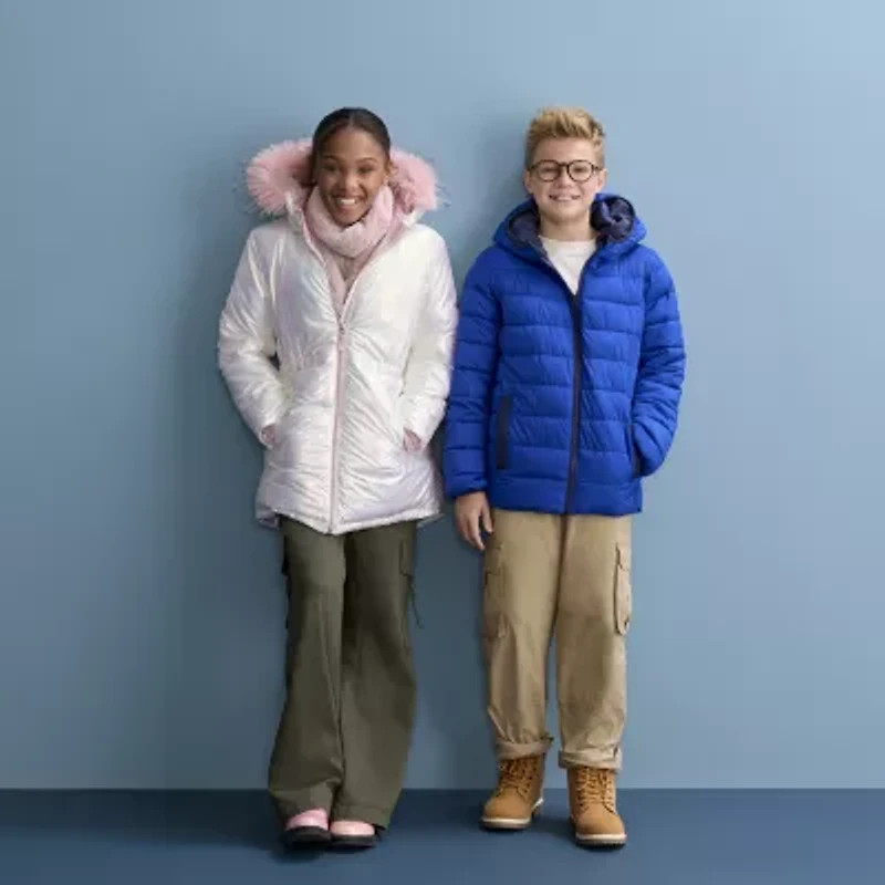 Thereabouts Little & Big Kid Boys Midweight Puffer Jacket