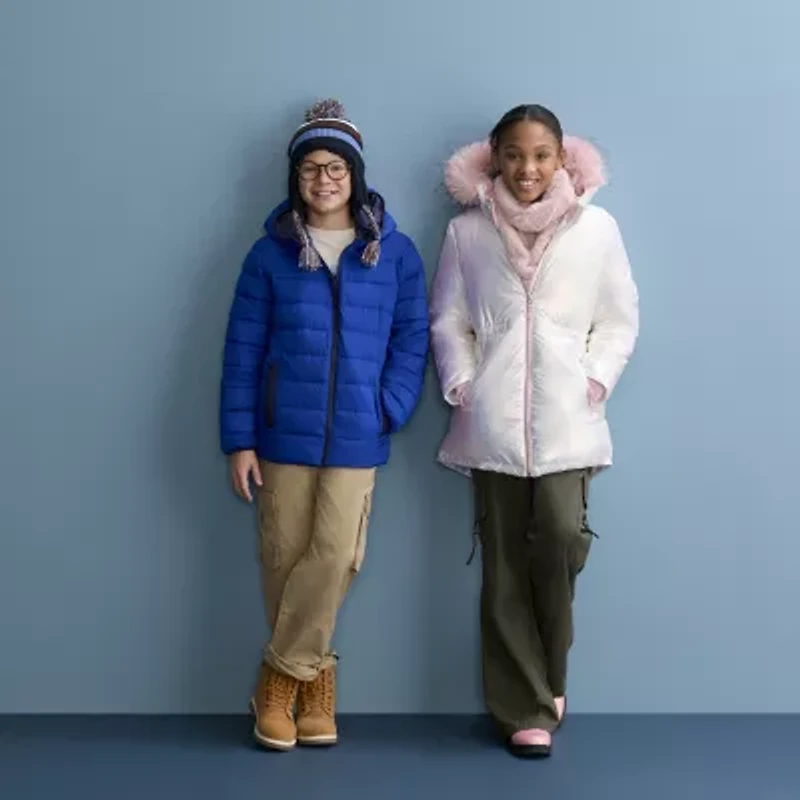 Thereabouts Little & Big Kid Boys Midweight Puffer Jacket