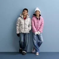 Thereabouts Little & Big Kid Boys Water Resistant Heavyweight Puffer Jacket