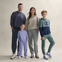 Champion Big Kid Boys Cuffed Mid Rise Regular Fit Fleece Jogger Pant
