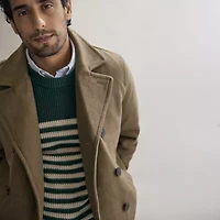 Dockers Mens Midweight Peacoat