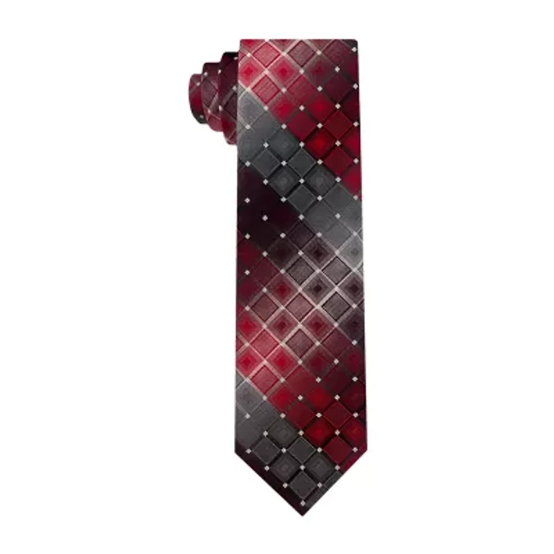 Van Heusen Shaded Grid Tie