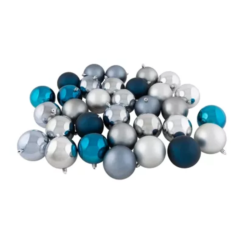 Northlight 2-Finish Ball 32-pc. Christmas Ornament