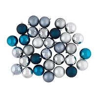 Northlight 2-Finish Ball 32-pc. Christmas Ornament