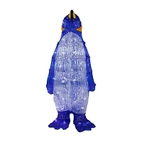18'' Lighted Commercial Grade Acrylic Penguin Christmas Outdoor Decoration