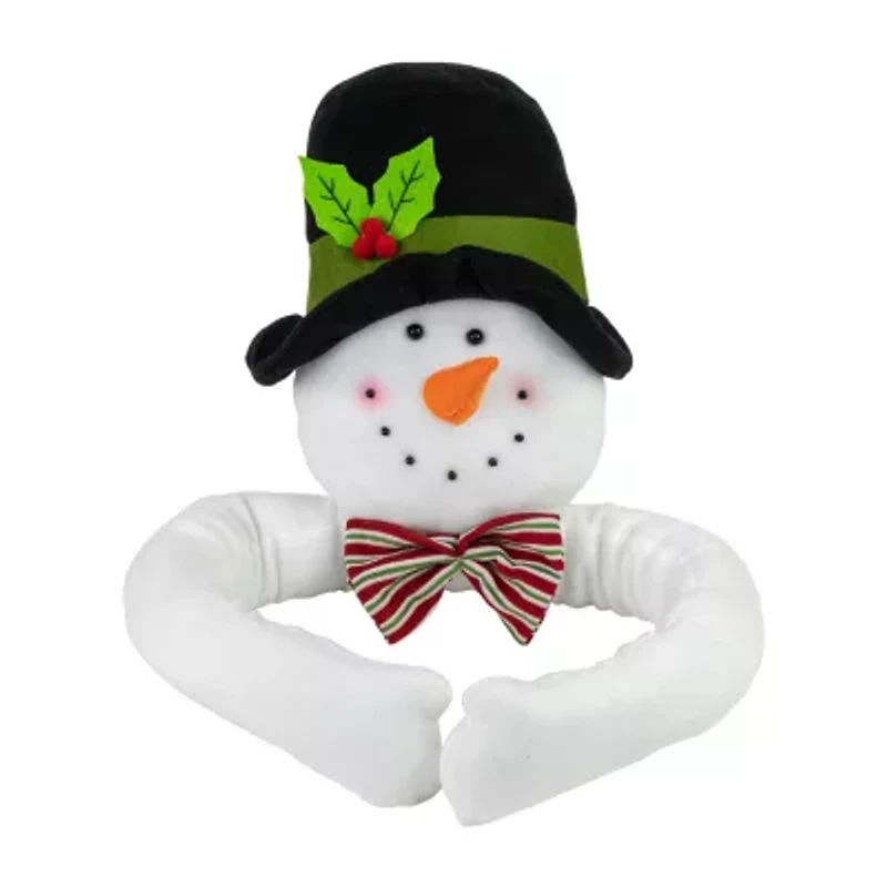 Northlight 25" Plush Snowman Unlit Christmas Tree Topper