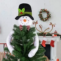 Northlight 25" Plush Snowman Unlit Christmas Tree Topper