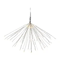 Northlight 20" Led Firework Silver Branch Decoration Warm White String Lights