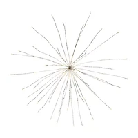 Northlight 20" Led Firework Silver Branch Decoration Warm White String Lights