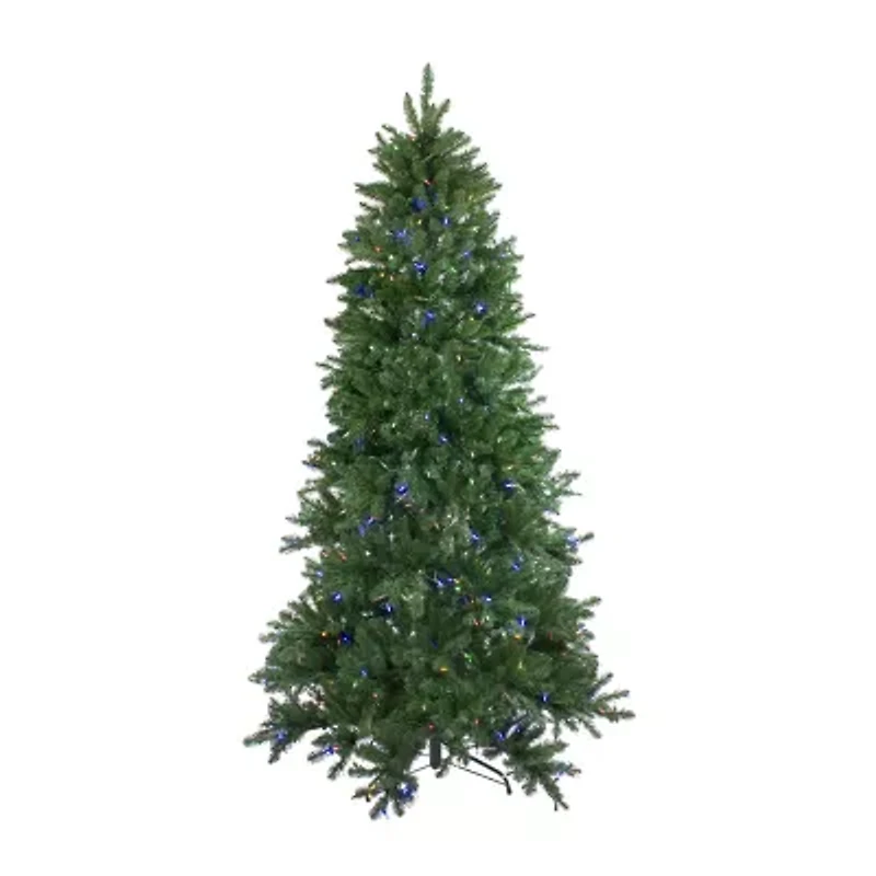 Northlight Medium Neola Fraser Artificial Dual Led Lights 6 1/2 Foot Pre-Lit Fir Christmas Tree