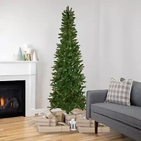 Northlight Wicklow Noble Artificial  Clear Lights 7 1/2 Foot Pre-Lit Fir Christmas Tree