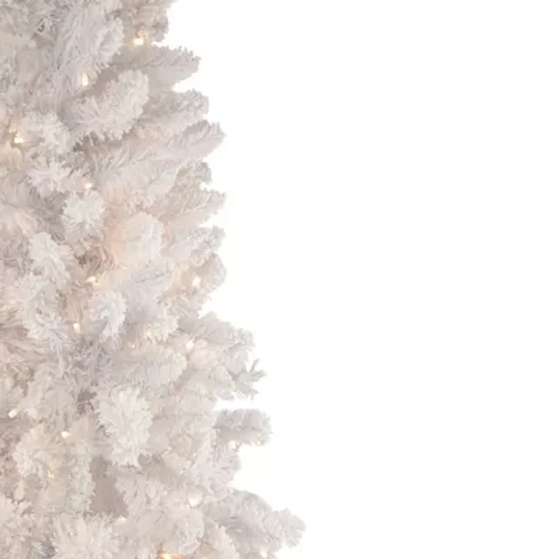 Northlight Medium Norway Artificial Warm White Led Lights 6 1/2 Foot Pre-Lit Pine Christmas Tree