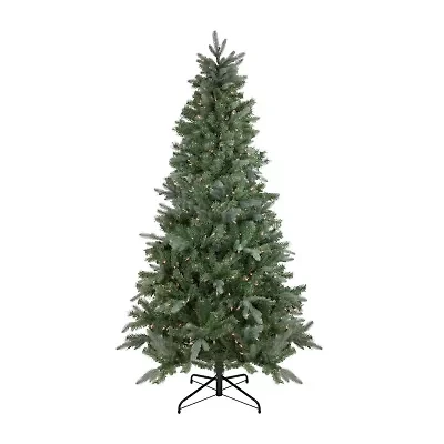 Northlight Slim Granville Fraser Artificial  Clear Lights 6 1/2 Foot Pre-Lit Fir Christmas Tree