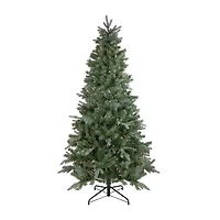 Northlight Slim Granville Fraser Artificial  Clear Lights 6 1/2 Foot Pre-Lit Fir Christmas Tree