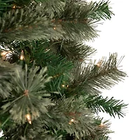 Northlight Oregon Cashmere Artificial  Clear Lights 6 1/2 Foot Pre-Lit Pine Christmas Tree