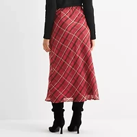 Liz Claiborne Womens Mid Rise Maxi Skirt