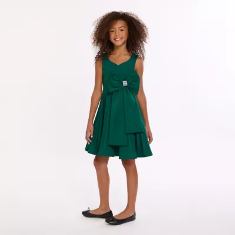 Bonnie Jean Big Kid Girls Sleeveless A-Line Dress