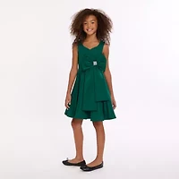 Bonnie Jean Big Kid Girls Sleeveless A-Line Dress