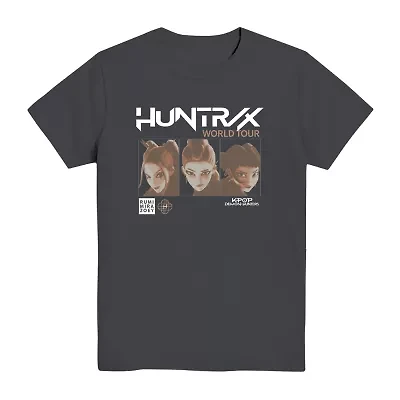 Kpop Little & Big Kid Boys Crew Neck Short Sleeve Regular Fit Graphic T-Shirt