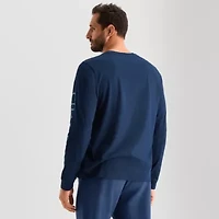 Xersion Mens Crew Neck Long Sleeve Regular Fit Graphic T-Shirt