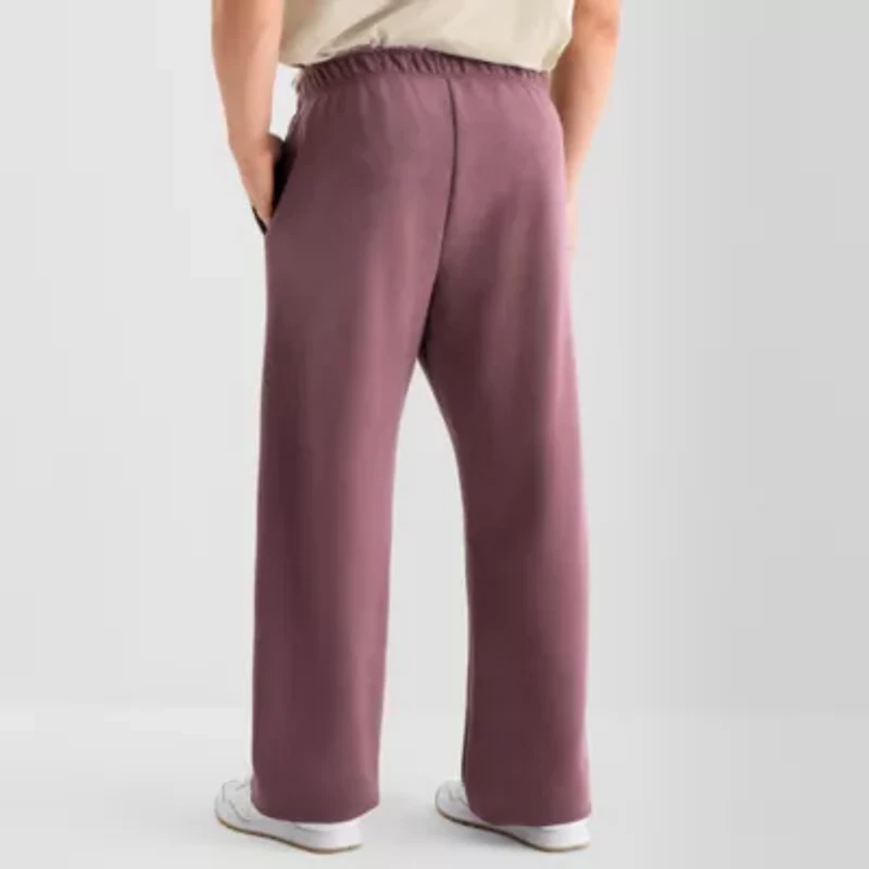 Xersion Quick Dry Cotton Blend Fleece Mens Straight Regular Fit Big and Tall Workout Pant