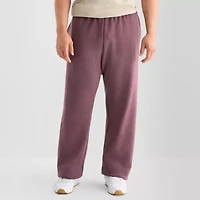 Xersion Quick Dry Cotton Blend Fleece Mens Straight Regular Fit Big and Tall Workout Pant