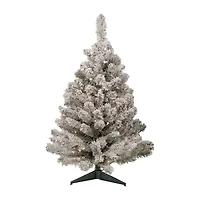 Northlight Heavily Madison Medium Artificial  Clear Lights 3 Foot Pre-Lit Pine Christmas Tree
