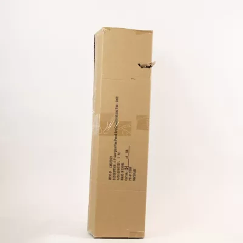 Northlight White Georgian Artificial Pencil  Unlit 4 1/2 Foot Pine Christmas Tree