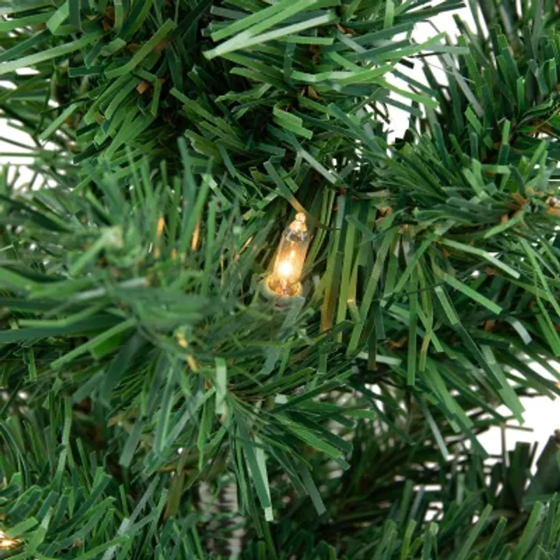 Northlight Green Medium Niagara Artificial Clear Lights 3 Foot Pre-Lit Pine Christmas Tree