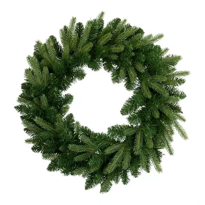 Frasier Fir Artificial Christmas Wreath - 24-Inch  Unlit