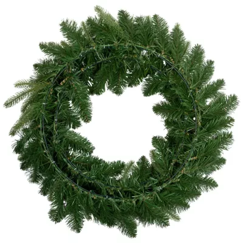 Frasier Fir Artificial Christmas Wreath - 24-Inch  Unlit