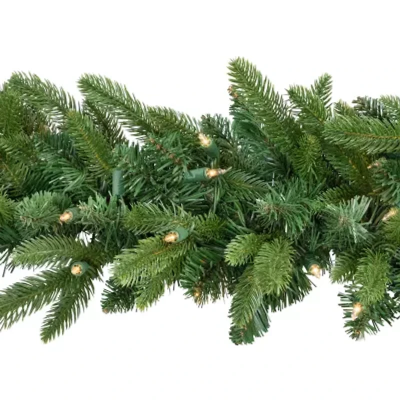 9' x 12'' Pre-Lit Washington Frasier Fir Artificial Christmas Garland - Clear Lights