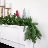 9' x 12'' Pre-Lit Washington Frasier Fir Artificial Christmas Garland - Clear Lights