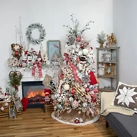 Northlight 12in Winter Ski  With Snowflake Hat Christmas Tabletop Decoration Christmas Gnome