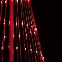 Northlight 4ft Red Led Lighted Tree Show Cone Christmas Yard Art