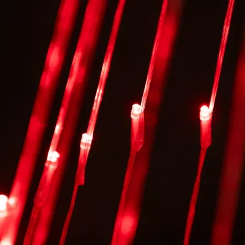Northlight 4ft Red Led Lighted Tree Show Cone Christmas Yard Art