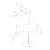 Northlight 36in Lighted Running Reindeer Silhouette Decor Christmas Yard Art