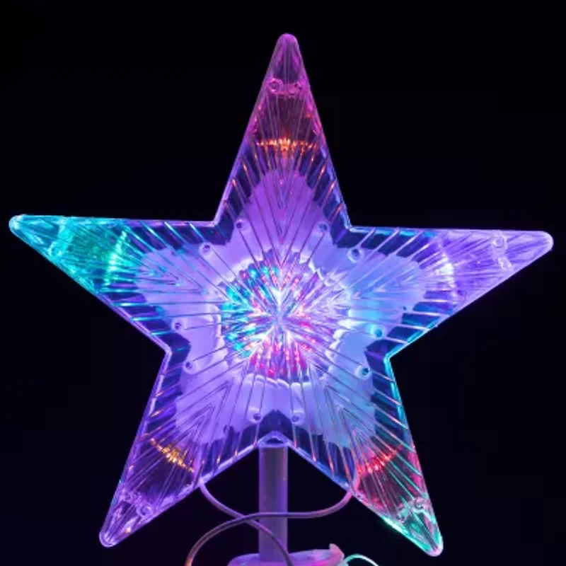 Northlight 6ft Led Lighted Spiral Cone Tree  Multi Lights Christmas Yard Art
