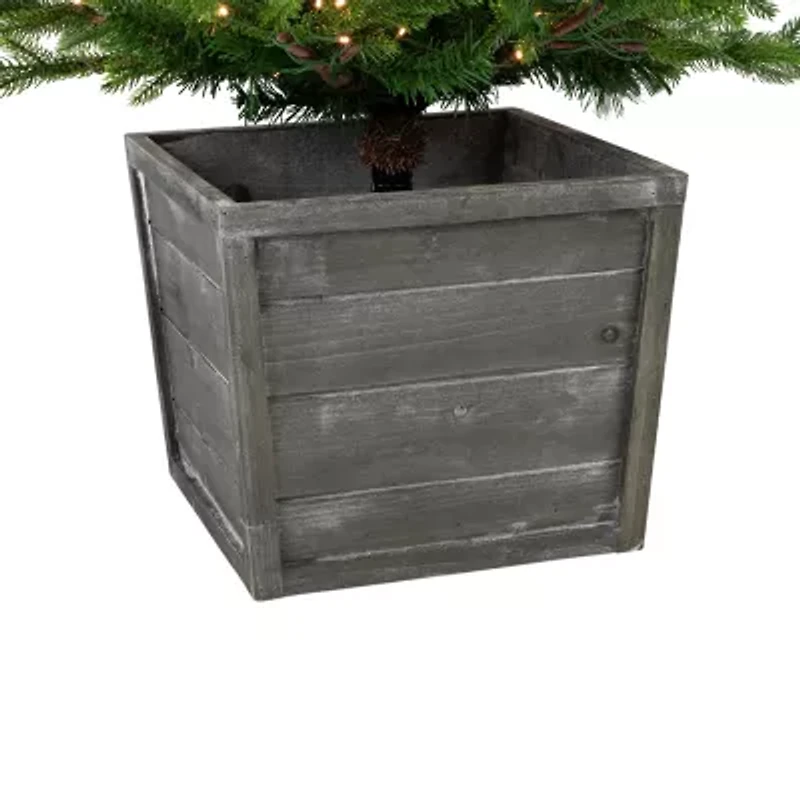 Northlight Potted Deluxe Russian Artificial  Warm White Led Lights 4 Foot Pre-Lit Pine Christmas Tree