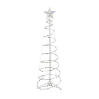Northlight 4ft Led Lighted Spiral Cone Tree  Multi Lights Christmas Yard Art