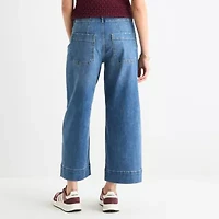 a.n.a Womens - Tall Highest Rise Cropped Jean